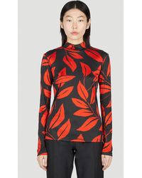 MERYLL ROGGE - Leaf Print Top - Lyst