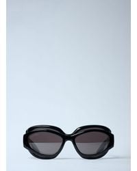 Balenciaga - Superbusy Round Sunglasses - Lyst