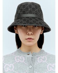 Gucci - Gg Denim Bucket Hat - Lyst