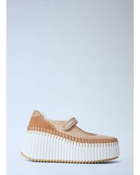 Chloé - Chloé Nama Platform Sneakers - Lyst