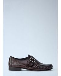 Marni - Buckle Detail Leather Loafers - Lyst