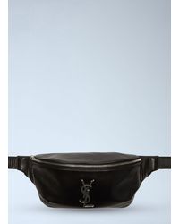Saint Laurent - Logo Monogram Belt Bag - Lyst