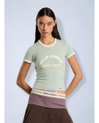 Palm Angels - Cali Vibes Vintage Slim T-Shirt - Lyst