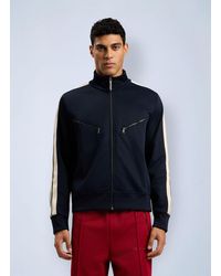 Palm Angels - Curved Logo Zip-Up Track Jacket - Lyst