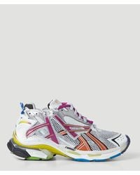 Balenciaga - Runner Mesh And Faux-leather Low-top Trainers - Lyst