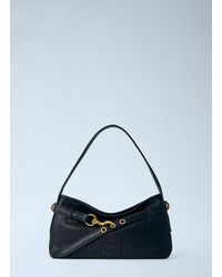 Miu Miu - Adventure Nappa Leather Shoulder Bag - Lyst