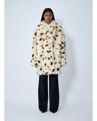 Prada - Shearling Coat - Lyst