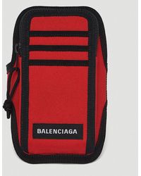 Balenciaga Explorer Arm Phone Case - Red
