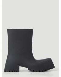 Balenciaga - Trooper Rubber Ankle Boots - Lyst