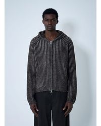 Our Legacy - Level Hood Zip-Up Sweatshirt - Lyst