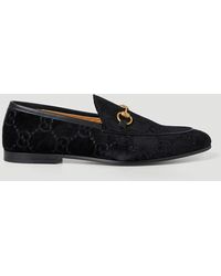 Gucci Jordaan GG Loafers - Black