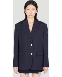 Prada - Wool Mohair Suit Blazer - Lyst