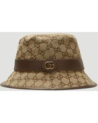 Gucci - GG Logo Fedora Hat - Lyst