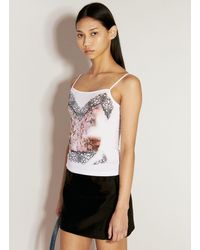 Y. Project - Lace Print Camisole Top - Lyst
