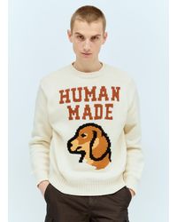 Human Made - Dachs Knit Sweater - Lyst