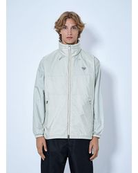 Prada - High-Neck Zip Jacket - Lyst