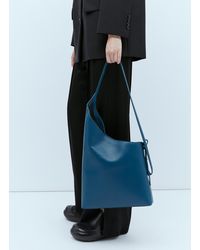 Aesther Ekme Demi Lune Asymmetric Bucket Bag In Black, ModeSens