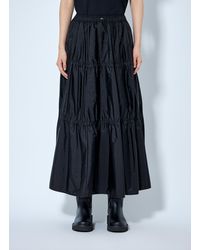 Moncler - Tiered Maxi Skirt - Lyst