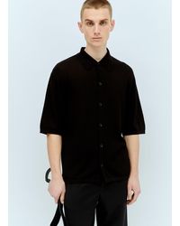 Lemaire - Knit Short-sleeve Shirt - Lyst
