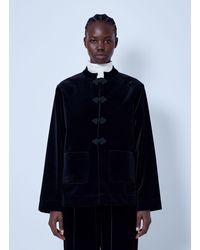 Rohe - Pankou Closure Velvet Jacket - Lyst