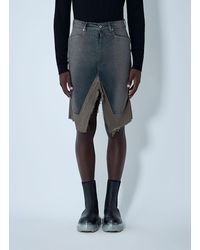 Rick Owens - Slivered Midi Skirt - Lyst