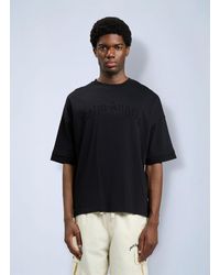 Palm Angels - Curved Logo Loose Double T-Shirt - Lyst