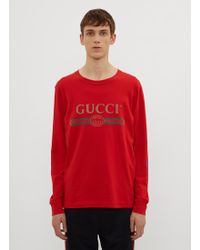 Gucci Long-sleeve t-shirts for Men 