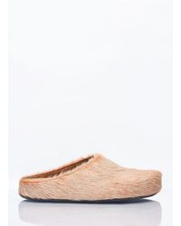 Marni - Fussbett Sabot Mules - Lyst