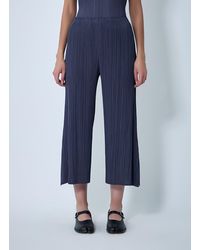 Pleats Please Issey Miyake - Pleated Pants - Lyst