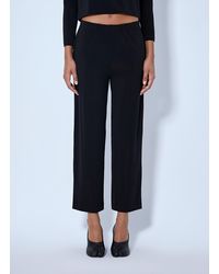 Issey Miyake - Elasticated Waist Trousers - Lyst