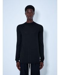 Rick Owens - Fine Knit Crewneck Sweater - Lyst