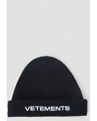 Vetements - Logo Beanie Hat - Lyst