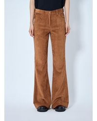 Moncler - Corduroy Flared Trousers - Lyst