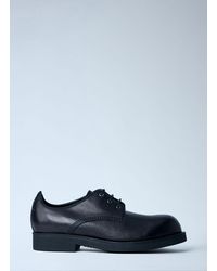MM6 by Maison Margiela - Leather Derby Shoes - Lyst