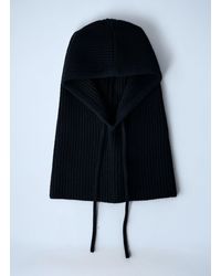 Prada - Logo Plaque Balaclava - Lyst