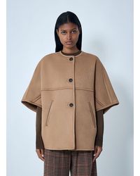 Max Mara - Zaza Poncho Jacket - Lyst