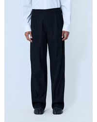 Kiko Kostadinov - High-Waisted Pleated Trousers - Lyst