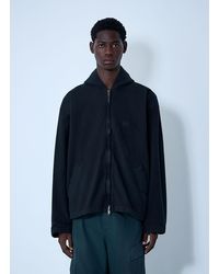 Balenciaga - Logo Motif Zip-Up Jacket - Lyst
