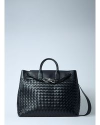 Bottega Veneta - Andiamo Voyager Handbag - Lyst