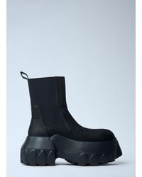 Rick Owens - Beatle Mega Tractor Boots - Lyst