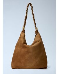 Saint Laurent - Amalia Suede Shoulder Bag - Lyst