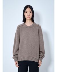 KHAITE - Mae Cashmere Sweater - Lyst