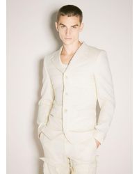 Comme des Garçons - Single-Breasted Wool-Blend Blazer - Lyst