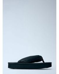 Rick Owens - Hollywood Flip Flop Leather Sandals - Lyst