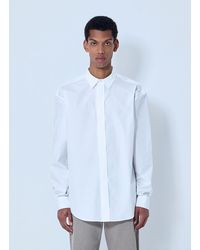 The Row - Cotton Poplin Long-Sleeve Shirt - Lyst
