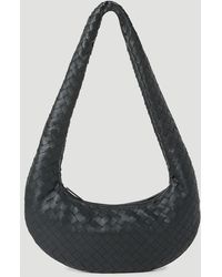 Bottega Veneta - Intrecciato Leather Crossbody Bag - Lyst