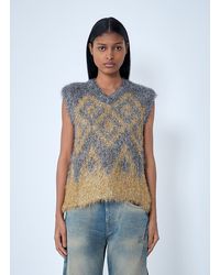 Acne Studios - Textured Sleeveless Knit Top - Lyst