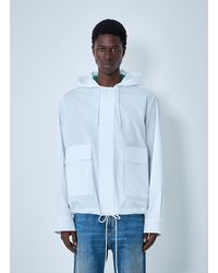 Lacoste - Runway Hooded Poplin Jacket - Lyst