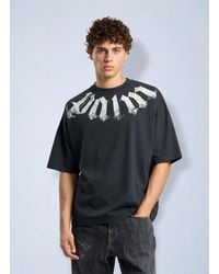 Palm Angels - Big Neck Logo Loose Tee - Lyst