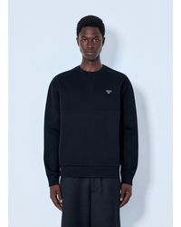 Prada - Technical Cotton Sweatshirt - Lyst